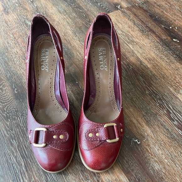 Franco Sarto Shoes - Very cute and 100% leather size 8 medium